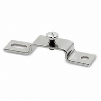 DINRAIL BRACKET FLAT W/SCREW