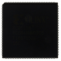 CPLD XC9500 Family 2.4K Gates 108 Macro Cells 55.6MHz 0.5um (CMOS) Technology 5V 84-Pin PLCC