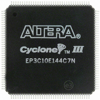 IC CYCLONE III FPGA 10K 144-EQFP