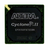 IC CYCLONE II FPGA 50K 672-FBGA