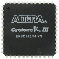 IC CYCLONE III FPGA 5K 144 EQFP