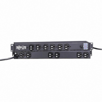 POWER STRIP 15A 12OUT 19"RACKMNT