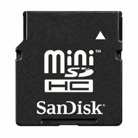 MEMORY CARD MINI SD 128MB W/ADPT