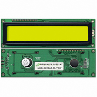 LCD MOD CHAR 2X20 Y/G TRANSFL