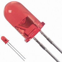 LED 5MM 635NM HE RED TINT