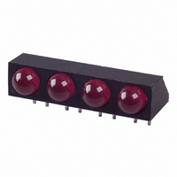 LED 5MM 4-WIDE RED PC MOUNT