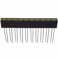 LED ARRAY 2.5X5MM 10-SEG YELLOW