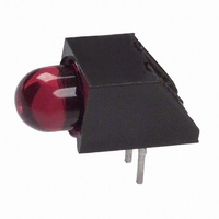 INDICATOR, LED PCB, T-1 3/4, RED, 2V