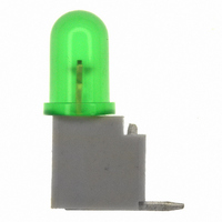 LED 5MM 5V RELAMPABLE GRN PCMNT