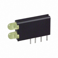 LED 2HI 3MM NARROW YELLOW PC MNT