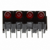 LED T-3MM 635NM RED DIFF PCB