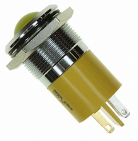 INDICATOR 12V 22MM PROMINENT YEL