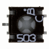 50K OHM 5MM RD CERM SMD POT