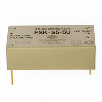 CONVERTER AC-DC 5V 1A 5W