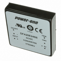 CONVERTER DC-DC 20W 5V SGL