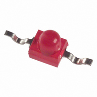 LED 2X2.5MM RED DIFF YOKE-LD SMD