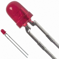 LED 3MM 645NM RED DIFF LOW CURR