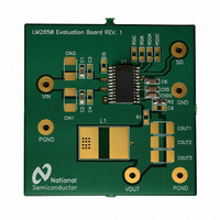 EVALUATION BOARD FOR LM2650X
