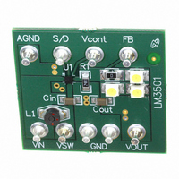 BOARD EVALUATION LM3501TL-16