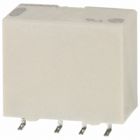 Low Signal Latching Relay, 1A, DPDT, 140mW, SMT 4.8mm Terminal Width, 4.5VDC