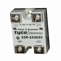 SSR, PANEL MOUNT, 280VAC, 32VDC, 50A