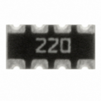 RES ARRAY 22 OHM 8TRM 4 RES SMD