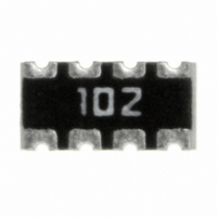 RES ARRAY 1.0K OHM 8TRM 4RES SMD