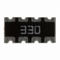 RES ARRAY 33 OHM 8TRM 4 RES SMD