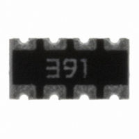 RES ARRAY 390 OHM 8TRM 4 RES SMD