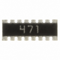 RES ARRAY 470 OHM 16TRM 8RES SMD