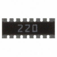 RES ARRAY 22 OHM 16TRM 8 RES SMD