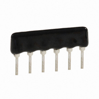 RES NET 5RES 82 OHM 6PIN