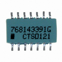 RES-NET ISO 390 OHM 14-PIN SMD