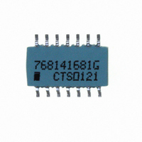 RES-NET BUSSED 680 OHM 14-PIN