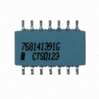 RES-NET BUSSED 390 OHM 14-PIN