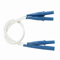 JUMPER TEST LEAD SET BLUE 12"